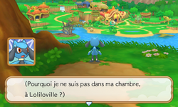 Le jour suivant, le joueur se réveille soudainement sur la colline au grand arbre.