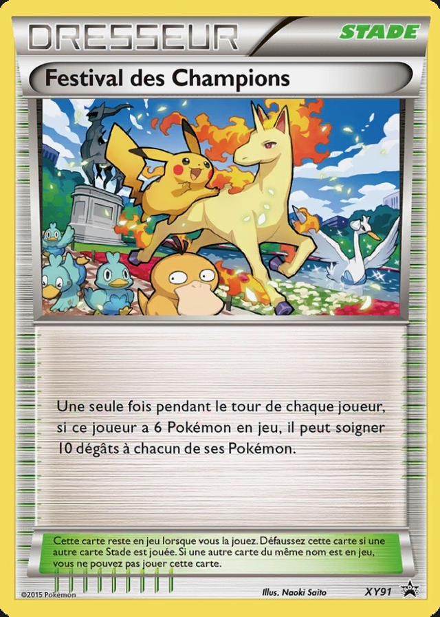 Festival Des Champions Promo Xy 91 Pokepedia