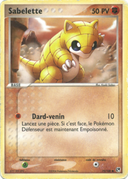 Sabelette (EX Tempête de sable 75) — Poképédia