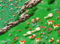 Voltali, Feunard, Galopa, Nidoran♀, Doduo, Nidorino et Nidorina (sauvages)