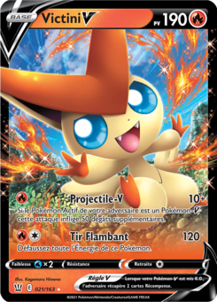 Victini-V (Épée et Bouclier Styles de Combat 021)