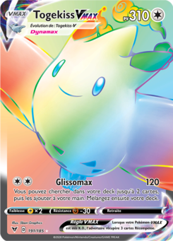 Togekiss-VMAX (Épée et Bouclier Voltage Éclatant 191)