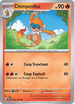 Chimpenfeu (Écarlate et Violet Mascarade Crépusculaire 032)