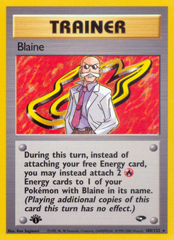 Blaine (Gym Challenge 100)