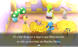 Arrivé à Loliloville, le joueur a des visions assez inquiétantes.