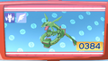 Description de Rayquaza dans l'épisode LH006.