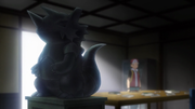 Rhinoféros(statue du Manoir Pokémon)