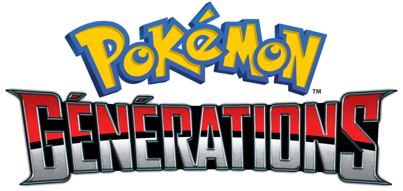 Fichier:Pokémon Générations - Logo français.png