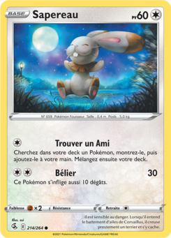 Sapereau (Épée et Bouclier Poing de Fusion 214)