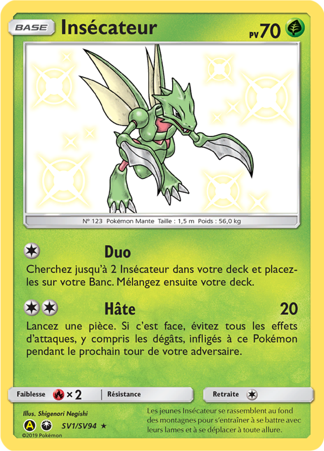Insécateur sv1/sv94 Tempête celeste – MINT