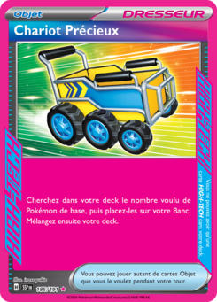 Chariot Précieux (Écarlate et Violet Étincelles Déferlantes 185)