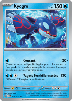 Kyogre (Méga-Évolution 034)