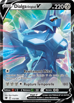 Dialga Originel-V (Épée et Bouclier Astres Radieux 113)
