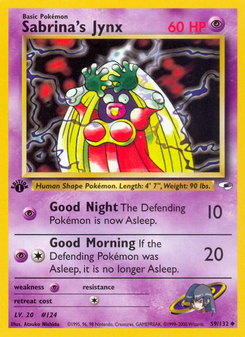 Sabrina's Jynx (Gym Heroes 59)