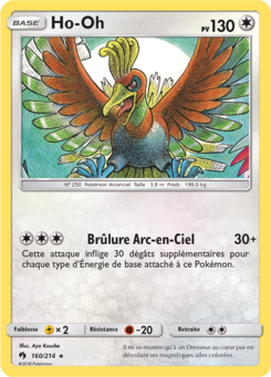 Ho-Oh (Soleil et Lune Tonnerre Perdu 160)