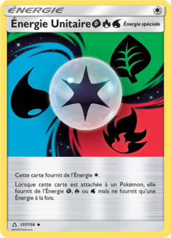 Énergie Unitaire Plante Feu Eau (Soleil et Lune Ultra-Prisme 137)