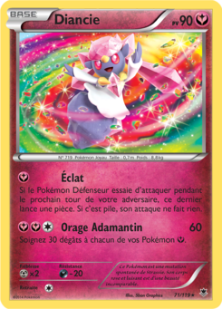 Diancie (XY Vigueur Spectrale 71)