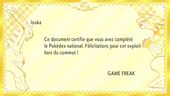 Pokédex National de Diamant Étincelant/Perle Scintillante (capture d'écran DEPS)