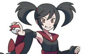 Sprite Fille en Kimono (noire) XY.png
