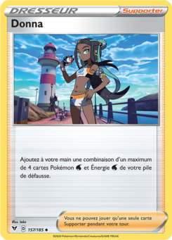 Donna (Épée et Bouclier Voltage Éclatant 157)