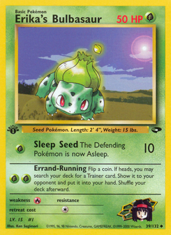 Erika's Bulbasaur (Gym Challenge 39)