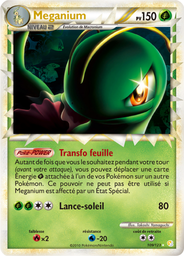 Meganium (HeartGold & SoulSilver 109)