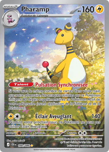 Pharamp (Méga-Évolution Chaos Ascendant 090)
