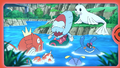 Tentacool de Goh , Magicarpe de Goh , Poissirène de Goh , Loupio de Goh , Babimanta de Goh , Concombaffe de Goh et Lamantine Lamantine de Goh (de Goh)