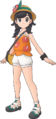La tenue « Ultra » de Selene dans Pokémon Masters EX.