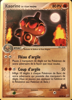 Kaorine de Team Magma (EX Team Magma VS Team Aqua 33)