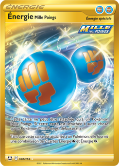 Énergie Mille Poings (Épée et Bouclier Styles de Combat 182)