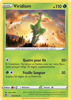 Viridium (Épée et Bouclier Tempête Argentée 014)