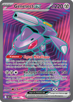 Genesect-ex (Écarlate et Violet Foudre Noire 161)