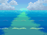La Mer du Temps permet d'accéder aux Terres Illusoires.