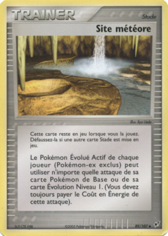 Site météore (EX Deoxys 89)