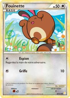 Fouinette (HeartGold & SoulSilver 80)