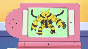 DP184 - Élekable Pokédex.png