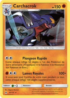 Carchacrok (Soleil et Lune Lumière Interdite 62)
