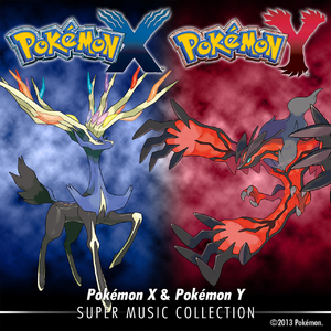 Pochette Pokémon X et Pokémon Y Super Music Collection Recto.png