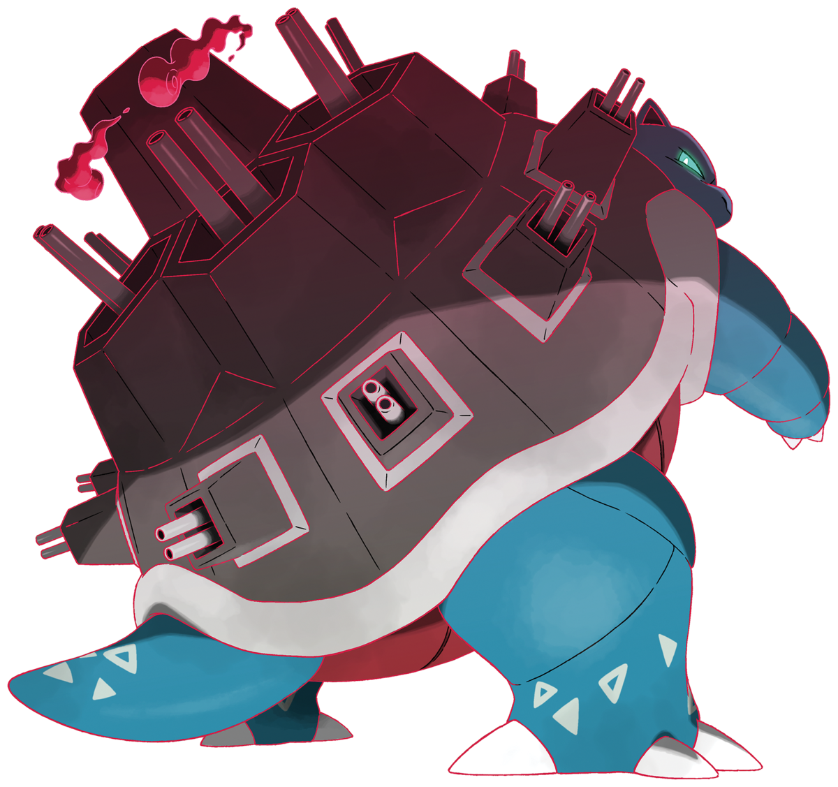 Tortank Gigamax   Pok p dia