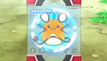 Description de Dedenne dans l'épisode 802.