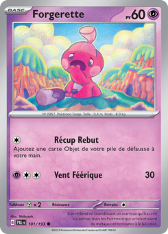 Forgerette (Écarlate et Violet Évolutions à Paldea 101)