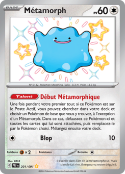 Métamorph (Écarlate et Violet Destinées de Paldea 201)