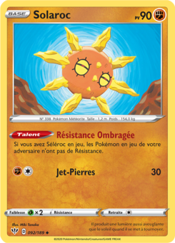 Solaroc (Épée et Bouclier Ténèbres Embrasées 092)