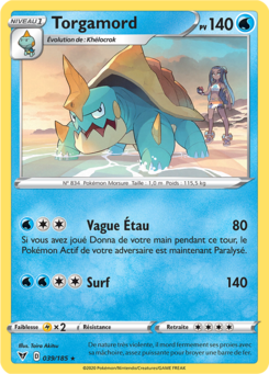 Torgamord (Épée et Bouclier Voltage Éclatant 039)