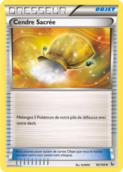 Cendre Sacrée (XY Étincelles 96)