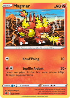 Magmar (Épée et Bouclier Clash des Rebelles 029)