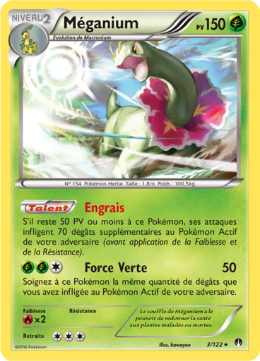 Méganium (XY Rupture TURBO 3)