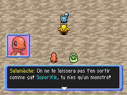 Soporifik affronte l'équipe du joueur.