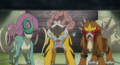 Raikou, Entei et Suicune (illusions de Grégoire Kodai)